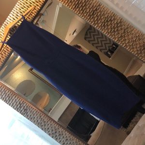 H&M Royal blue midi dress